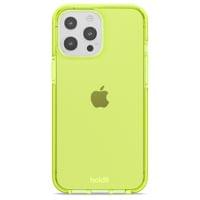 Гръб Holdit Seethru Case за iPhone 13 Pro Max - Acid Green - 1 Гръб Holdit Seethru Case за iPhone 13 Pro Max - Acid Green - 1