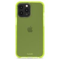 Гръб Holdit Seethru Case за iPhone 13 Pro Max - Acid Green - 3 Гръб Holdit Seethru Case за iPhone 13 Pro Max - Acid Green - 3