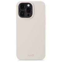 Гръб Holdit Silicone Case за iPhone 14 ProMax - Light Beige - 1
