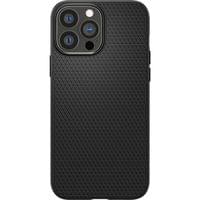 Гръб Spigen Liquid Air за iPhone 13 Pro - Черен - 1