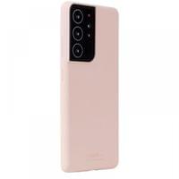 Гръб Holdit Silicone Case за Galaxy S21 Ultra, Bush Pink - 2 Гръб Holdit Silicone Case за Galaxy S21 Ultra, Bush Pink - 2