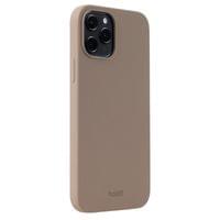 Гръб Holdit Silicone Case за iPhone 12/12 Pro - Mocha Brown - 2
