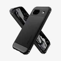 Гръб Spigen Rugged Armor за Google Pixel 8a - Черен - 3 Гръб Spigen Rugged Armor за Google Pixel 8a - Черен - 3