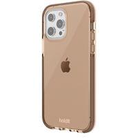 Гръб Holdit Seethru Case за iPhone 13 Pro - Кафяв - 2 Гръб Holdit Seethru Case за iPhone 13 Pro - Кафяв - 2