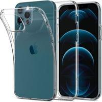 Гръб Spigen Liquid Crystal за iPhone 12/12 Pro, Прозрачен - 1