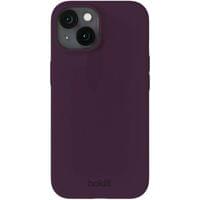 Гръб Holdit Silicone за iPhone 14/13 - Deep Plum - 1