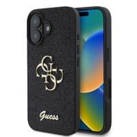 Гръб Guess PU Fixed Glitter 4G Metal Logo Case за iPhone... - 1 Гръб Guess PU Fixed Glitter 4G Metal Logo Case за iPhone... - 1