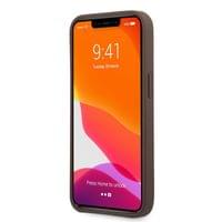Гръб Guess PU 4G Metal Logo Case за iPhone 13 Pro - Кафяв - 4 Гръб Guess PU 4G Metal Logo Case за iPhone 13 Pro - Кафяв - 4