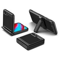 Гръб Spigen Tough Armor за Samsung Galaxy Z Flip 5 - Черен - 7 Гръб Spigen Tough Armor за Samsung Galaxy Z Flip 5 - Черен - 7