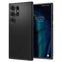 Гръб Spigen Thin Fit за Samsung Galaxy S24 Ultra- Черен - 1 Гръб Spigen Thin Fit за Samsung Galaxy S24 Ultra- Черен - 1