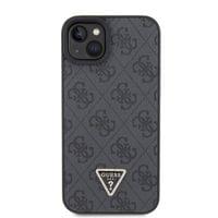 Гръб Guess PU 4G Strass Triangle Metal Logo Case +... - 3