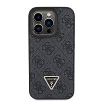 Гръб Guess PU 4G Strass Triangle Metal Logo Case /... - 4