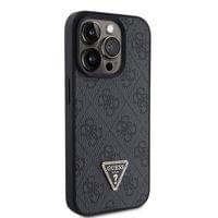 Гръб Guess PU 4G Strass Triangle Metal Logo Case /... - 3