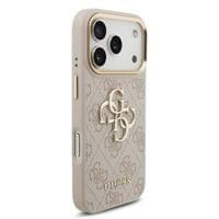 Кейс Guess за iPhone 18 Pro / 17 Pro, PU Leather 4G Metal... - 3 Кейс Guess за iPhone 18 Pro / 17 Pro, PU Leather 4G Metal... - 3