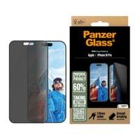 Стъклен протектор PanzerGlass за iPhone 16 Pro, Privacy,... - 1 Стъклен протектор PanzerGlass за iPhone 16 Pro, Privacy,... - 1