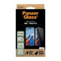 Стъклен протектор PanzerGlass за iPhone 16 Pro, Privacy,... - 2 Стъклен протектор PanzerGlass за iPhone 16 Pro, Privacy,... - 2