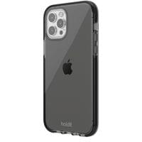 Гръб Holdit Seethru Case за iPhone 12/12 Pro - Черен - 2
