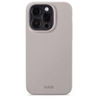 Гръб Holdit Silicone Case за iphone 15 Pro - Taupe - 1