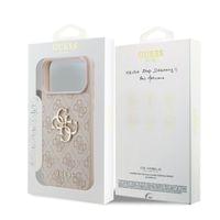 Кейс Guess за iPhone 18 Pro Max / 17 Pro Max, PU 4G Metal... - 6 Кейс Guess за iPhone 18 Pro Max / 17 Pro Max, PU 4G Metal... - 6