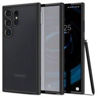 Гръб Spigen Ultra Hybrid за Samsung Galaxy S24 Ultra - Черен - 1 Гръб Spigen Ultra Hybrid за Samsung Galaxy S24 Ultra - Черен - 1