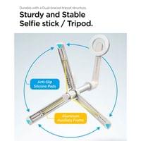 Селфи стик Spigen MagSafe Tripod Selfie Stick, dune beige - 10 Селфи стик Spigen MagSafe Tripod Selfie Stick, dune beige - 10