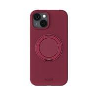Гръб Holdit Silicone MagSafe Stand за iPhone 15 - Red Velvet - 1