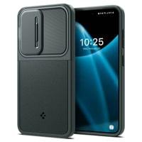 Гръб Spigen Optik Armor за Samsung Galaxy S24 - Зелен - 1 Гръб Spigen Optik Armor за Samsung Galaxy S24 - Зелен - 1