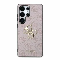 Гръб Guess за Samsung Galaxy S25 Ultra, PU, 4G Metal Logo... - 2