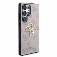 Гръб Guess за Samsung Galaxy S25 Ultra, PU, 4G Metal Logo... - 3