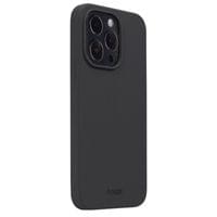Гръб Holdit Silicone Case за iPhone 15 Pro - Черен - 2