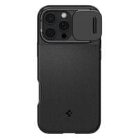 Гръб Spigen Optik Armor MagSafe за iPhone 16 Pro Max - Черен - 1 Гръб Spigen Optik Armor MagSafe за iPhone 16 Pro Max - Черен - 1