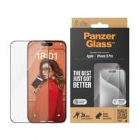 Стъклен протектор PanzerGlass за Apple iPhone 15 Pro UWF wA - 1 Стъклен протектор PanzerGlass за Apple iPhone 15 Pro UWF wA - 1