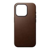 Гръб Nomad Modern Leather Case за iPhone 15 Pro Max - Кафяв - 1