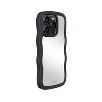 Гръб Holdit Wavy Case за iPhone 14 Pro - Black/Mirror - 2 Гръб Holdit Wavy Case за iPhone 14 Pro - Black/Mirror - 2