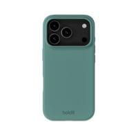 Гръб Holdit Silicone за iPhone 17 Pro - Moss Green - 1