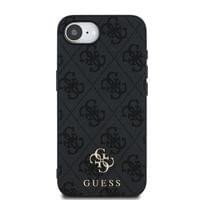 Гръб Guess за iPhone 17E, iPhone 16E, PU, 4G Small Metal... - 1 Гръб Guess за iPhone 17E, iPhone 16E, PU, 4G Small Metal... - 1
