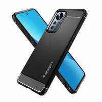 Гръб Spigen Rugged Armor за Xiaomi 12 Lite - Черен - 2 Гръб Spigen Rugged Armor за Xiaomi 12 Lite - Черен - 2