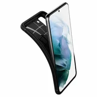 Гръб Spigen Rugged Armor за Samsung Galaxy S21 - Черен - 2