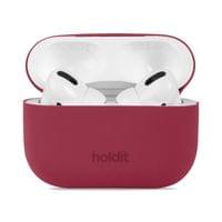 Kaлъф Holdit Silicone Case за  AirPods Pro 1/2 - Red Velvet - 1
