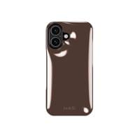 Гръб Holdit Puffy за iPhone 16 - Chocolate - 1 Гръб Holdit Puffy за iPhone 16 - Chocolate - 1