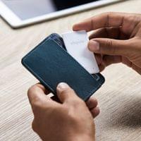 Тракер за портмоне CHIPOLO CARD iPhone/Android - Бял - 6