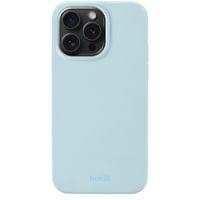 Гръб Holdit Silicone Case за iPhone 15 ProMax - Mineral Blue - 1