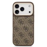 Гръб Guess PU Leather 4G Gold Frame MagSafe Case за... - 2