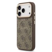 Гръб Guess PU Leather 4G Gold Frame MagSafe Case за... - 2