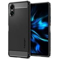 Гръб Spigen Rugged Armor за Sony Xperia 10 VI - Черен - 0