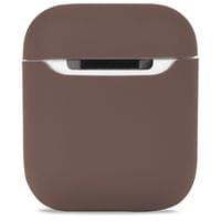 Kaлъф Holdit Silicone Case за  AirPods 1/2 - Dark Brown - 2
