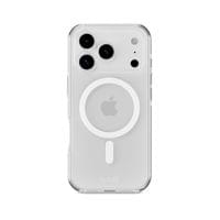 Гръб Holdit MagSafe за iPhone 17 Pro Max - Бял/Прозрачен - 1 Гръб Holdit MagSafe за iPhone 17 Pro Max - Бял/Прозрачен - 1