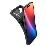Гръб Spigen Core Armor за iPhone 16 - Черен - 4