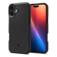 Гръб Spigen Core Armor за iPhone 16 - Черен - 5