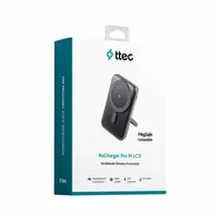 Външна батерия ttec ReCharger Pro M 10.000mAh LCD MagSafe... - 4